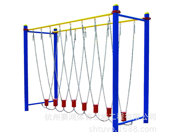 健身路徑吊樁浪橋提高身體平衡能力協(xié)調(diào)能力公
